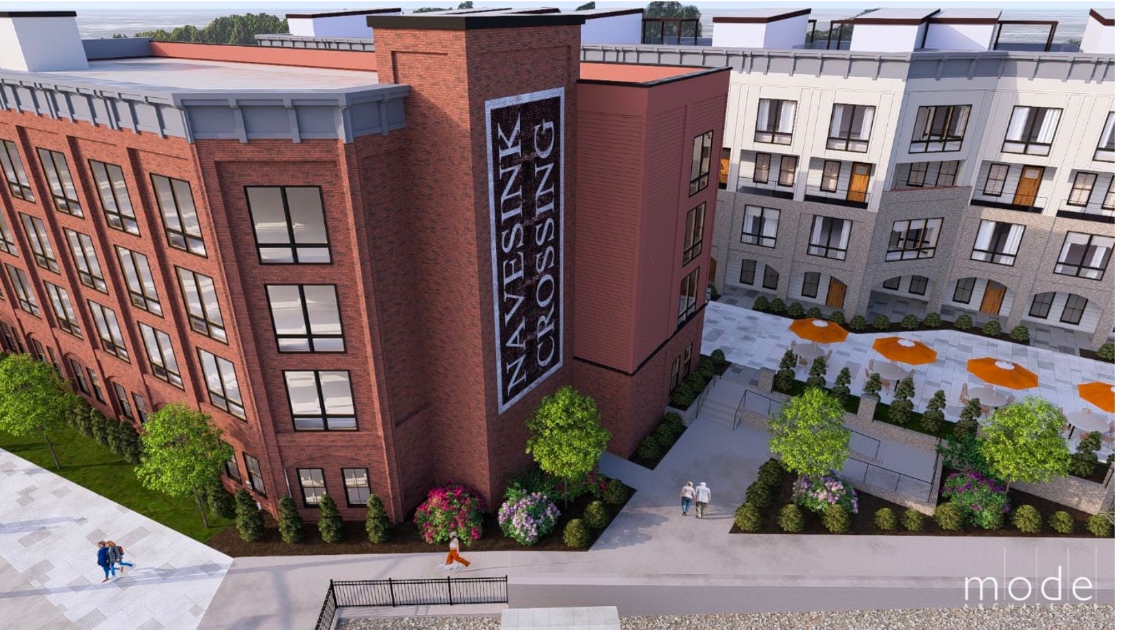26-28 Shrewsbury Avenue courtyard GAted investments