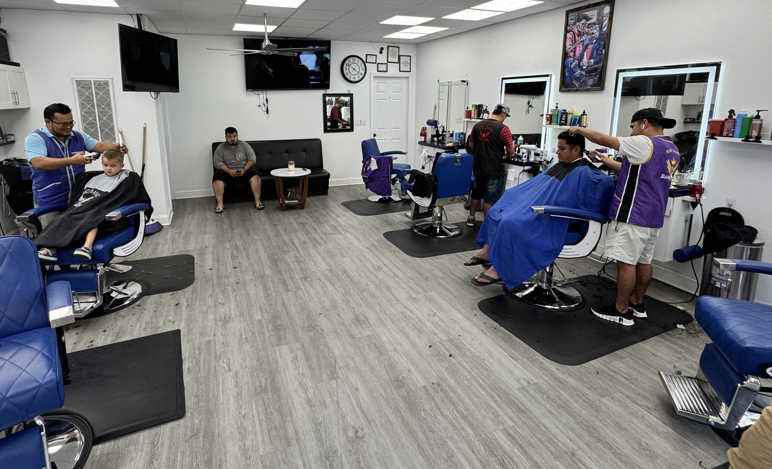 Red Bank R Barber Shop 161 Shrewsbury Avenue