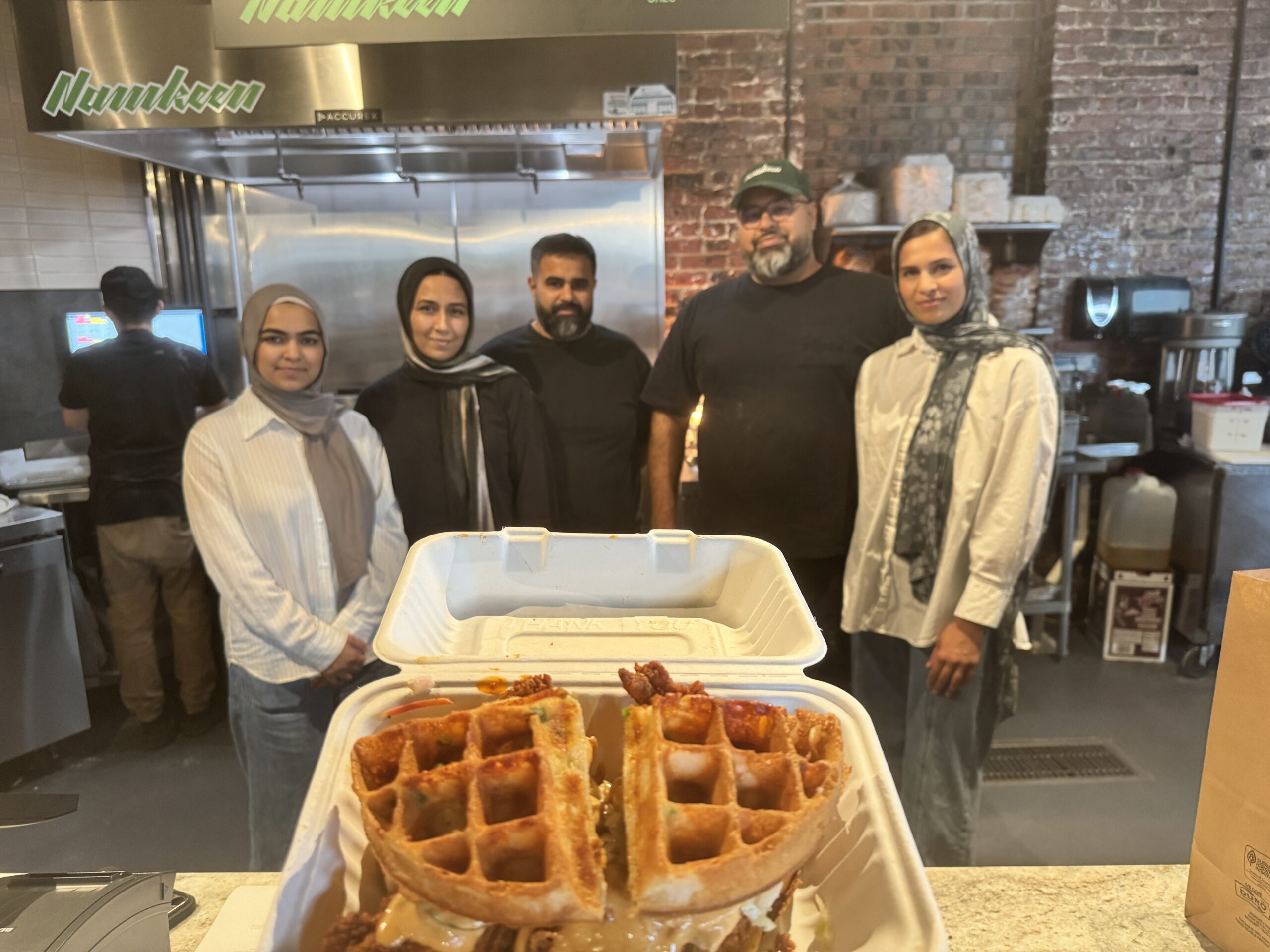 Usman and Amena Chaudhri Namkeen hot chicken Anderson Market 09082025