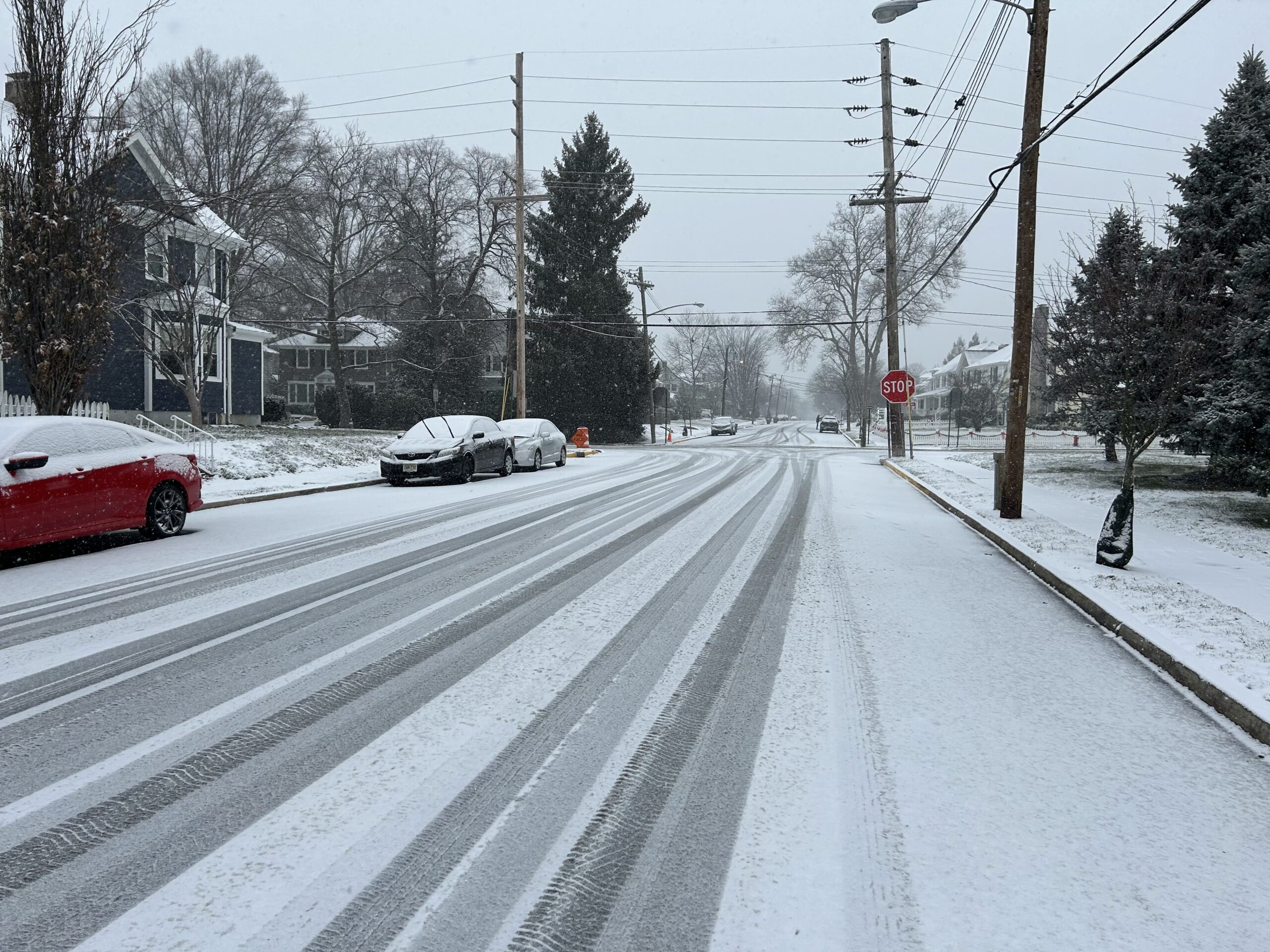 REd Bank snow 01062025