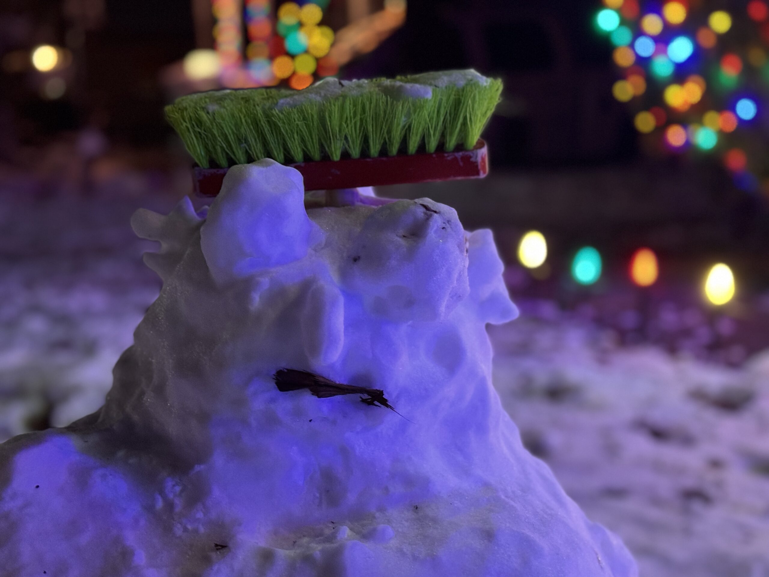 RED BANK snowman 12162025