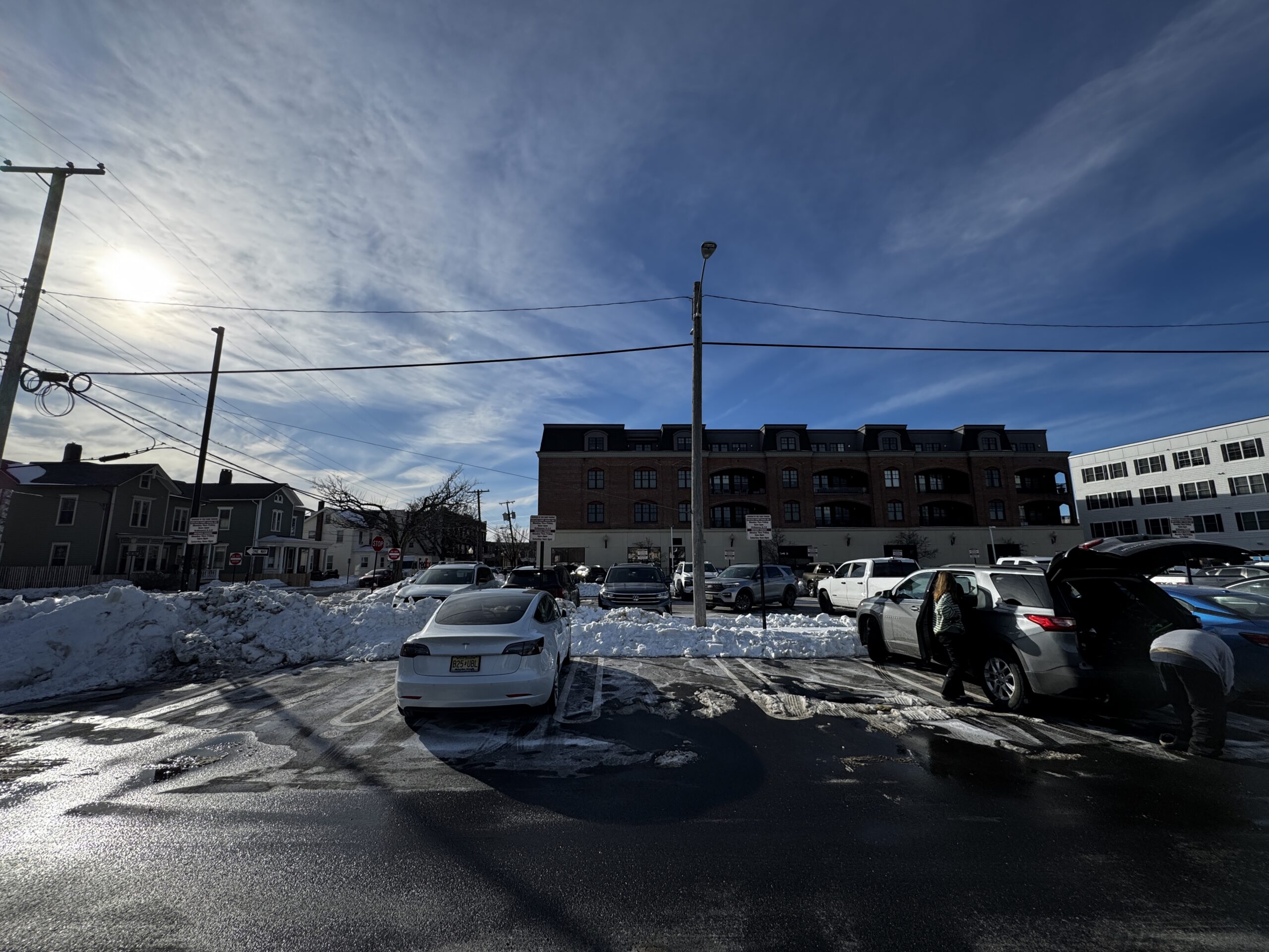 East Side parking lot Wallace Street 02012026
