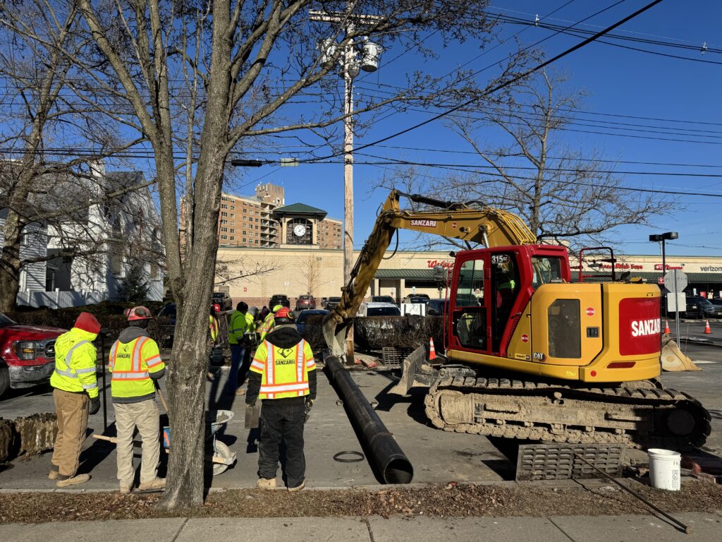 Water Street Route 35 sinkholes