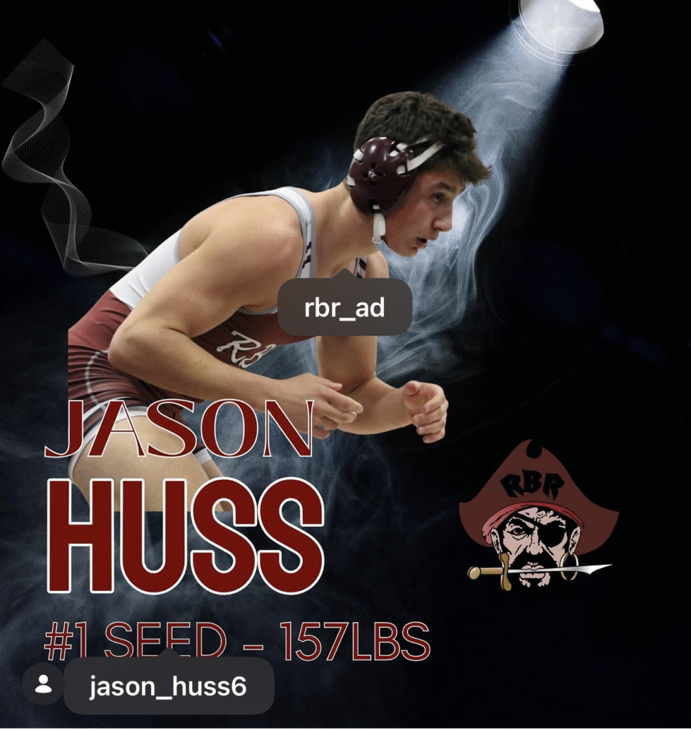 Jason Huss Red Bank Regional wrestling 2026