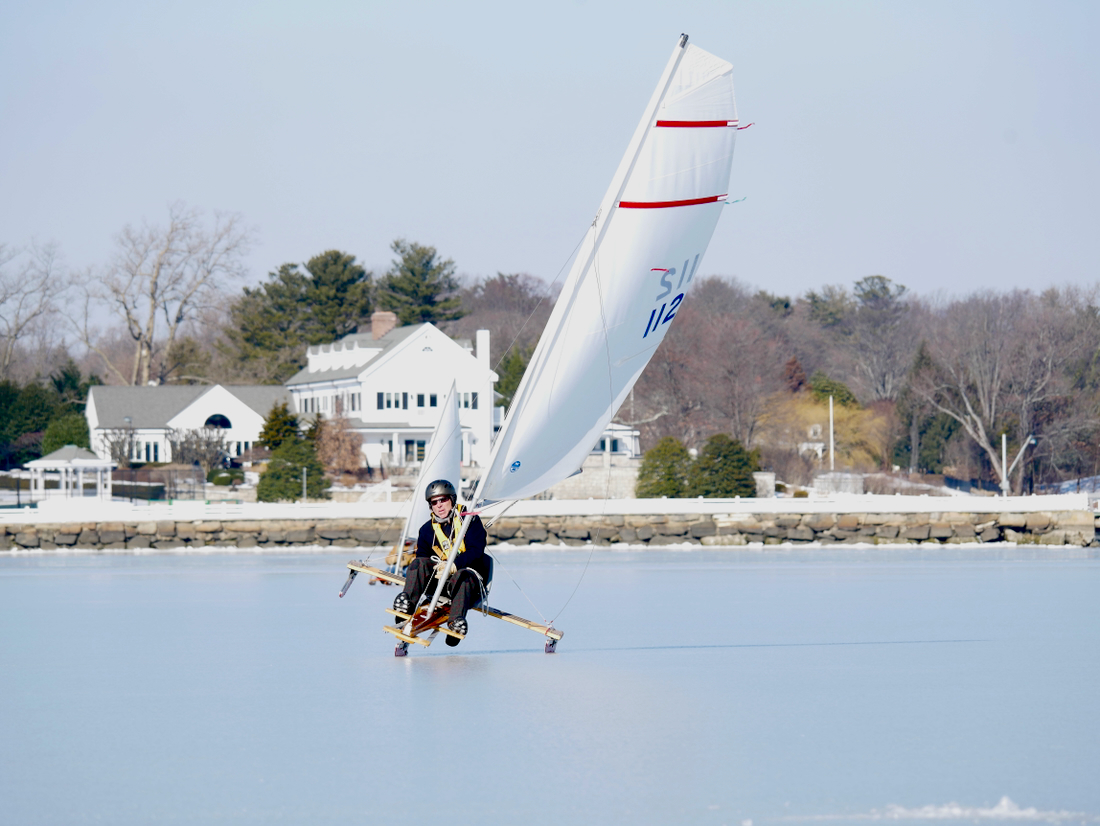 Michael Soldati ice boater ice boating 01242025