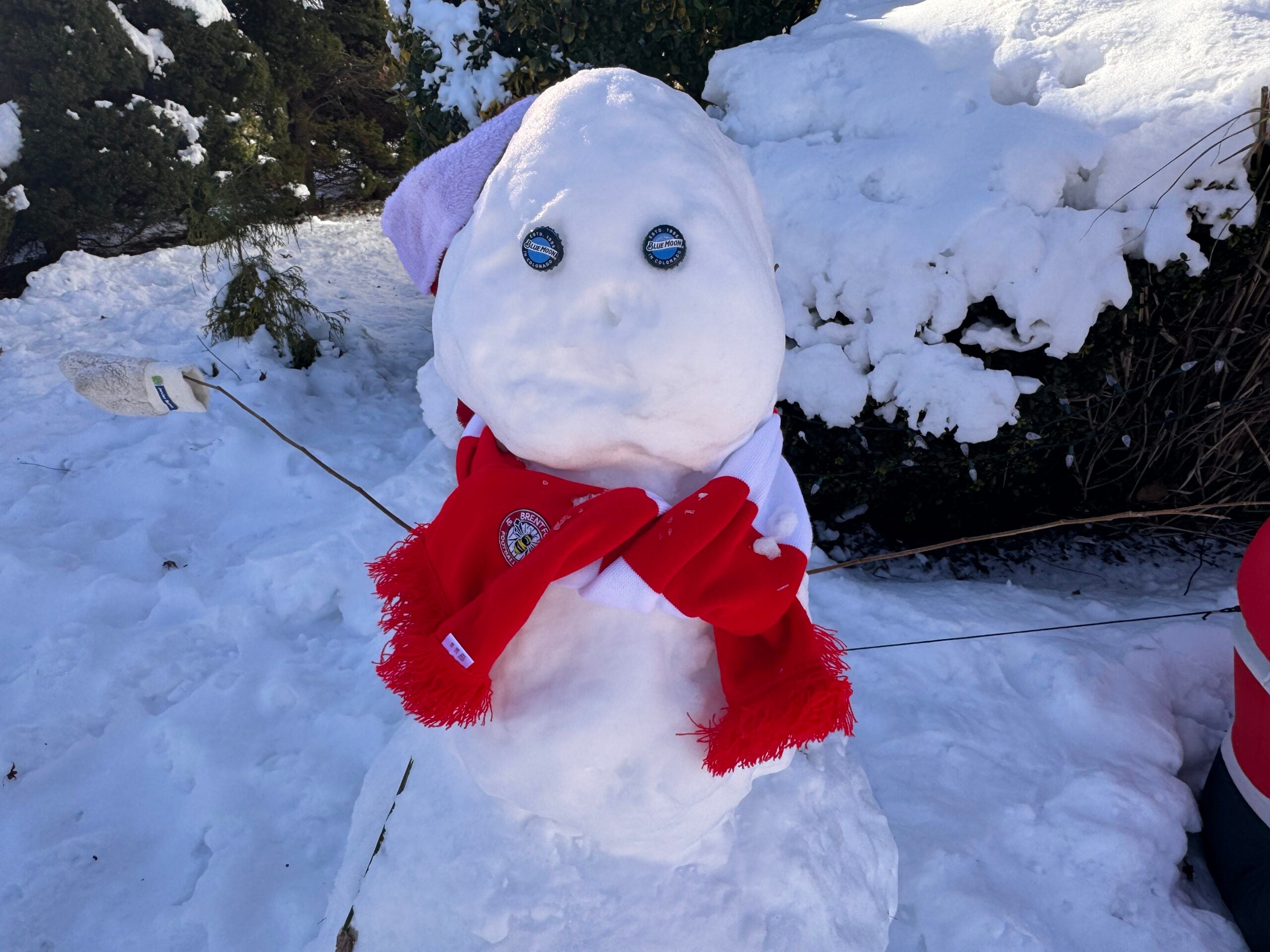 RED BANK snowman 12162025