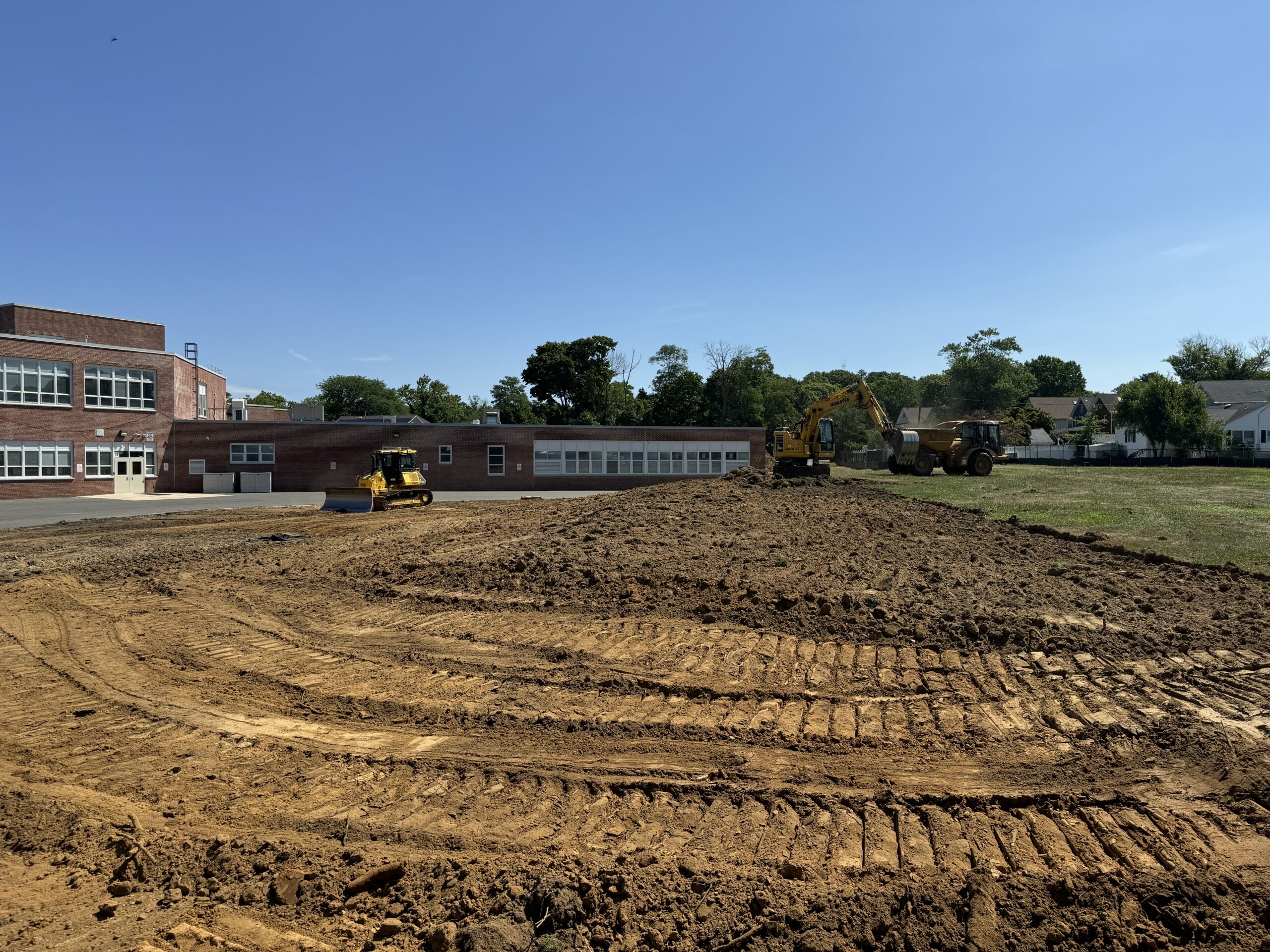 Red Bank Middle School fields improvement project 07102024