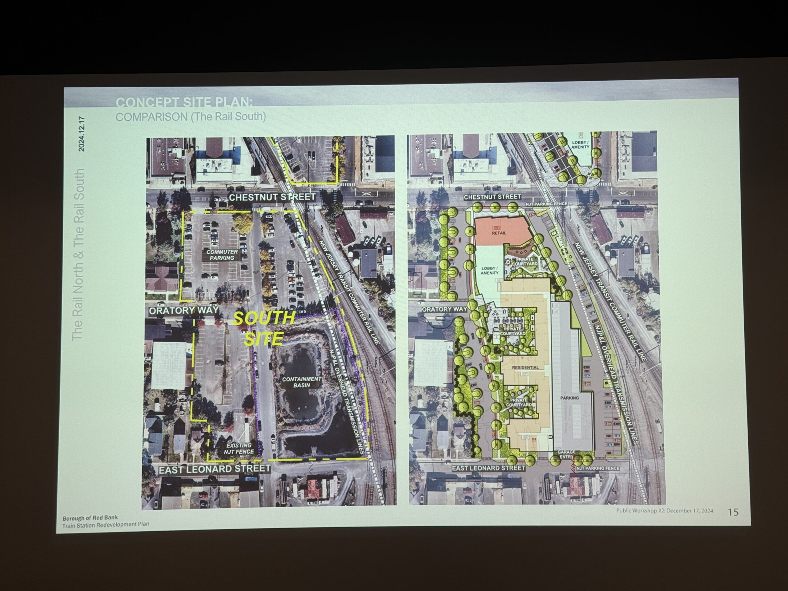 redevelopment plan south site Denholtz 12172024