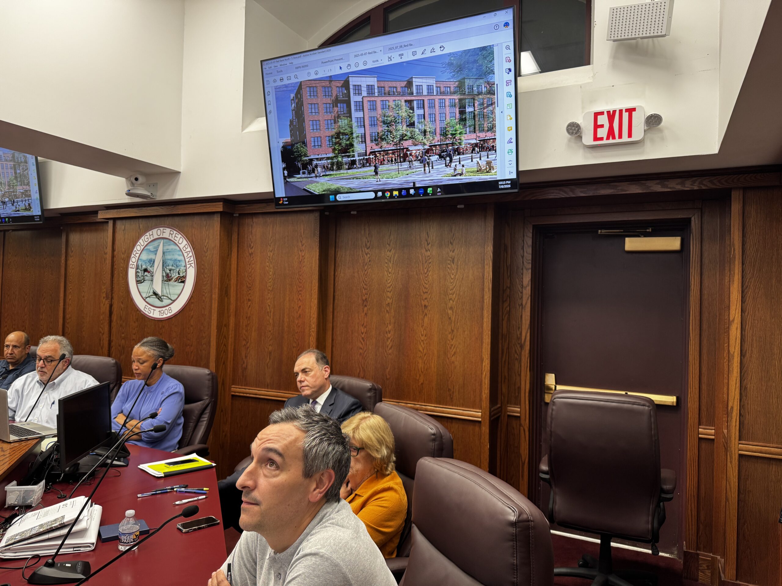 RED BANK PLANNING BOARD the rail north hearing 07082026
