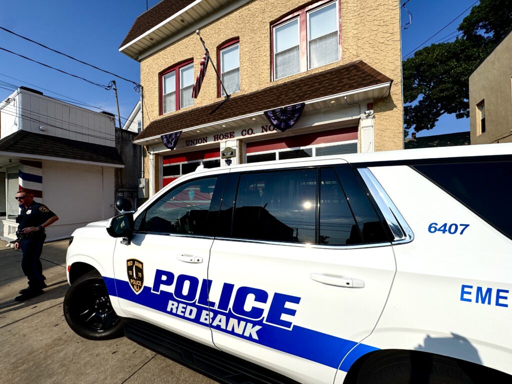 Red Bank Police stock photo Shrewsbury Avenue 072026
