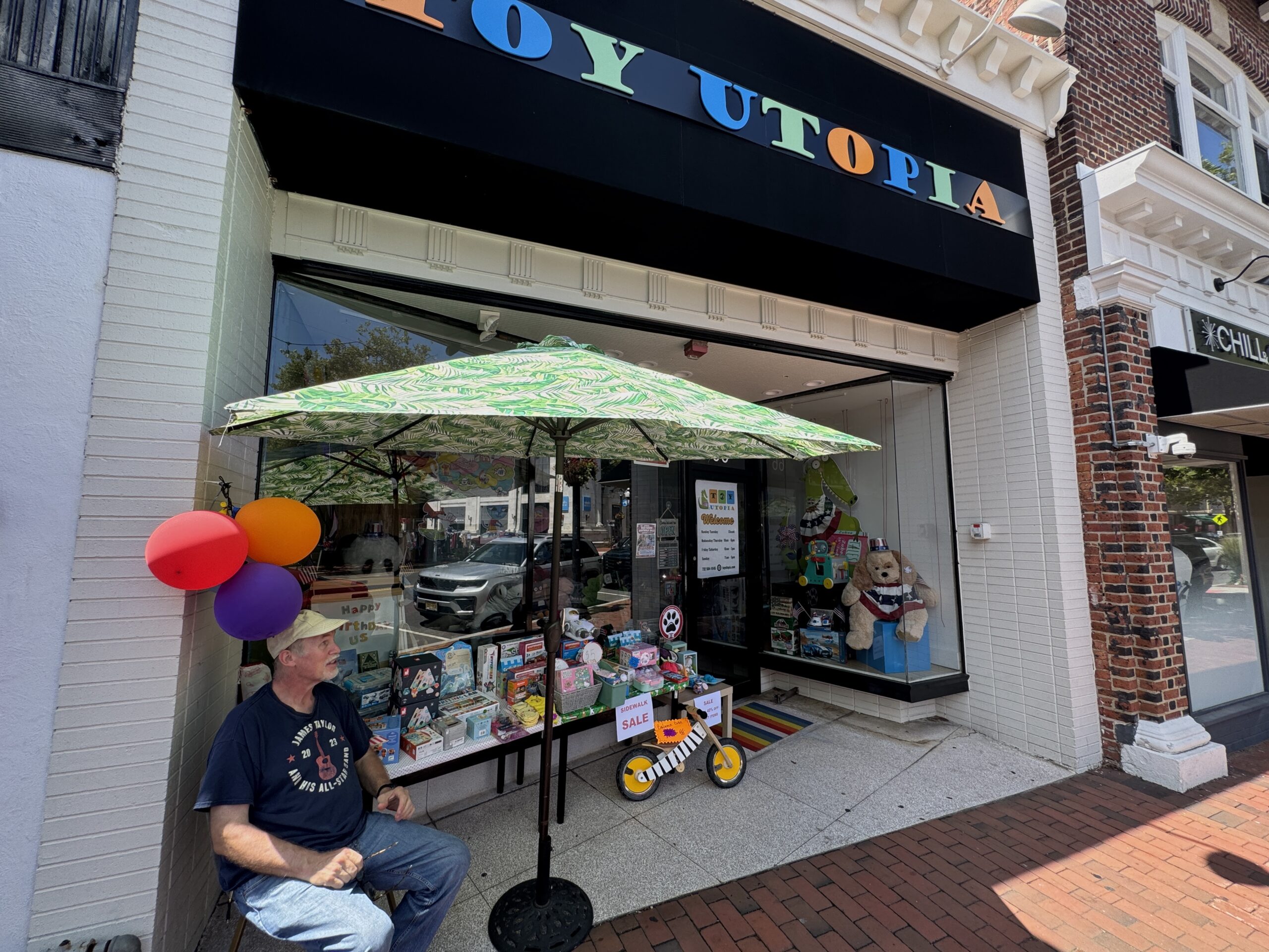 Toy Utopia 2026 Sidewalk Sale Monmouth Street 08072026