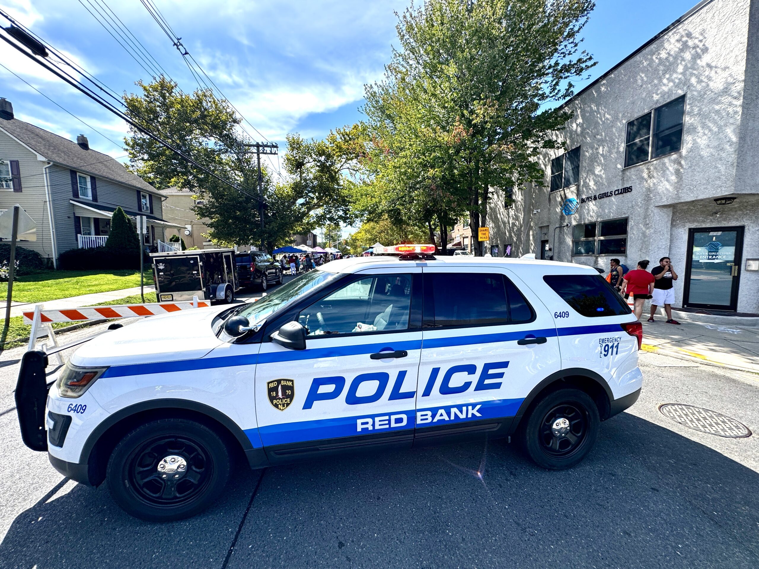 Red Bank police car stock art 092026 Drs. James Parker Boulevard