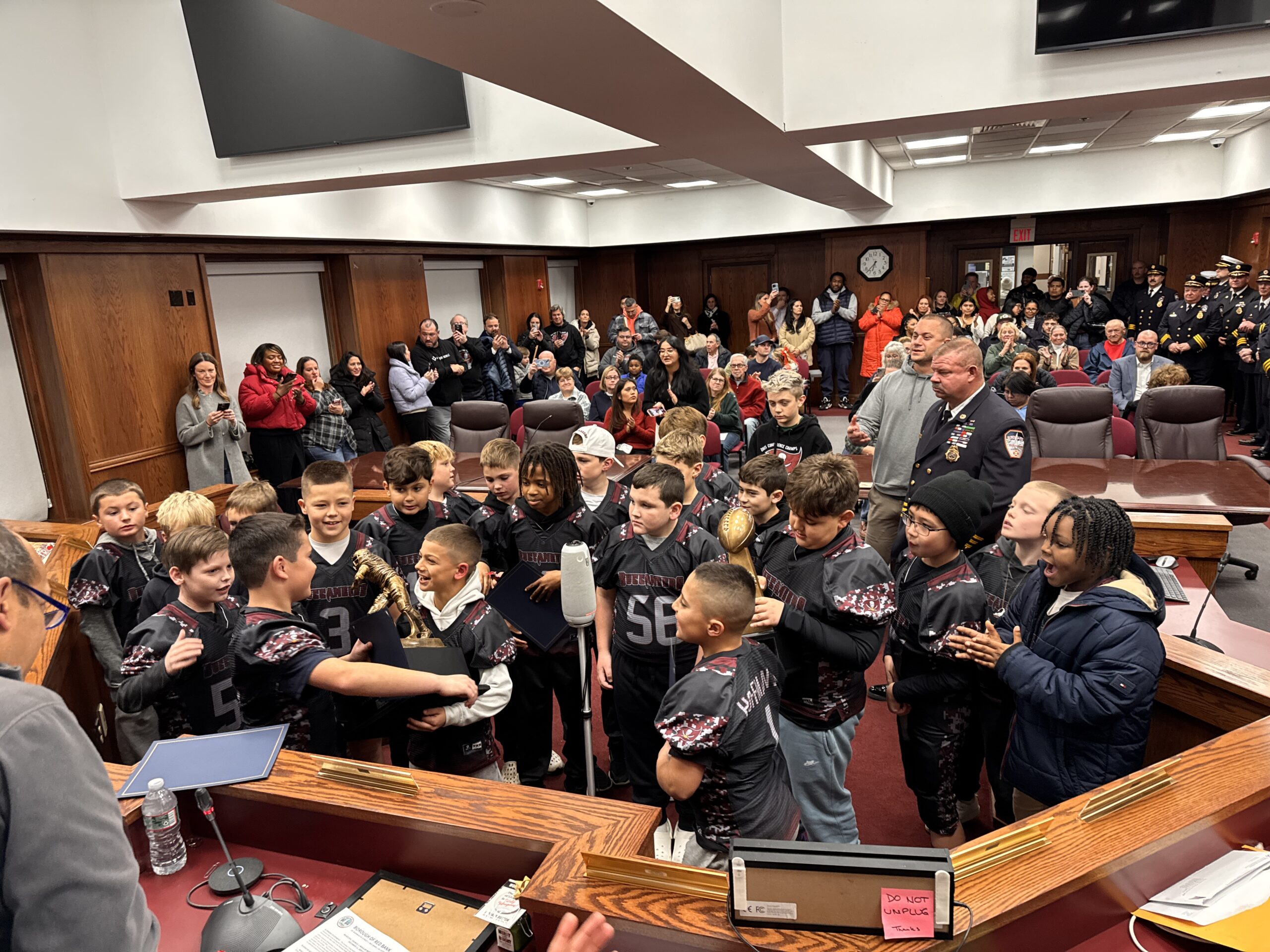 Red Bank Bucs AYF U9 team Red bank Borough Council 12112025