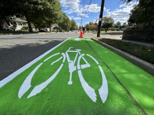 Harrison Avenue bike lane 10162024